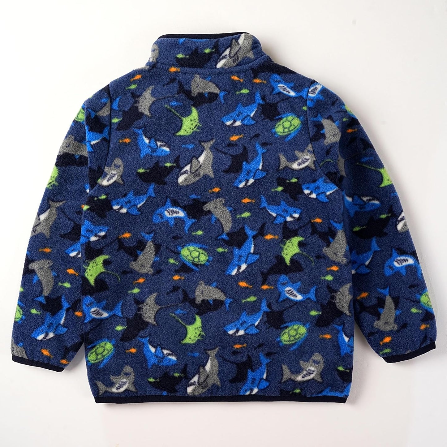 Toddler Fleece Jacket Kids Lightweight Outerwear Boys Girls Long Sleeve Fall Spring Coat 2-12 Years