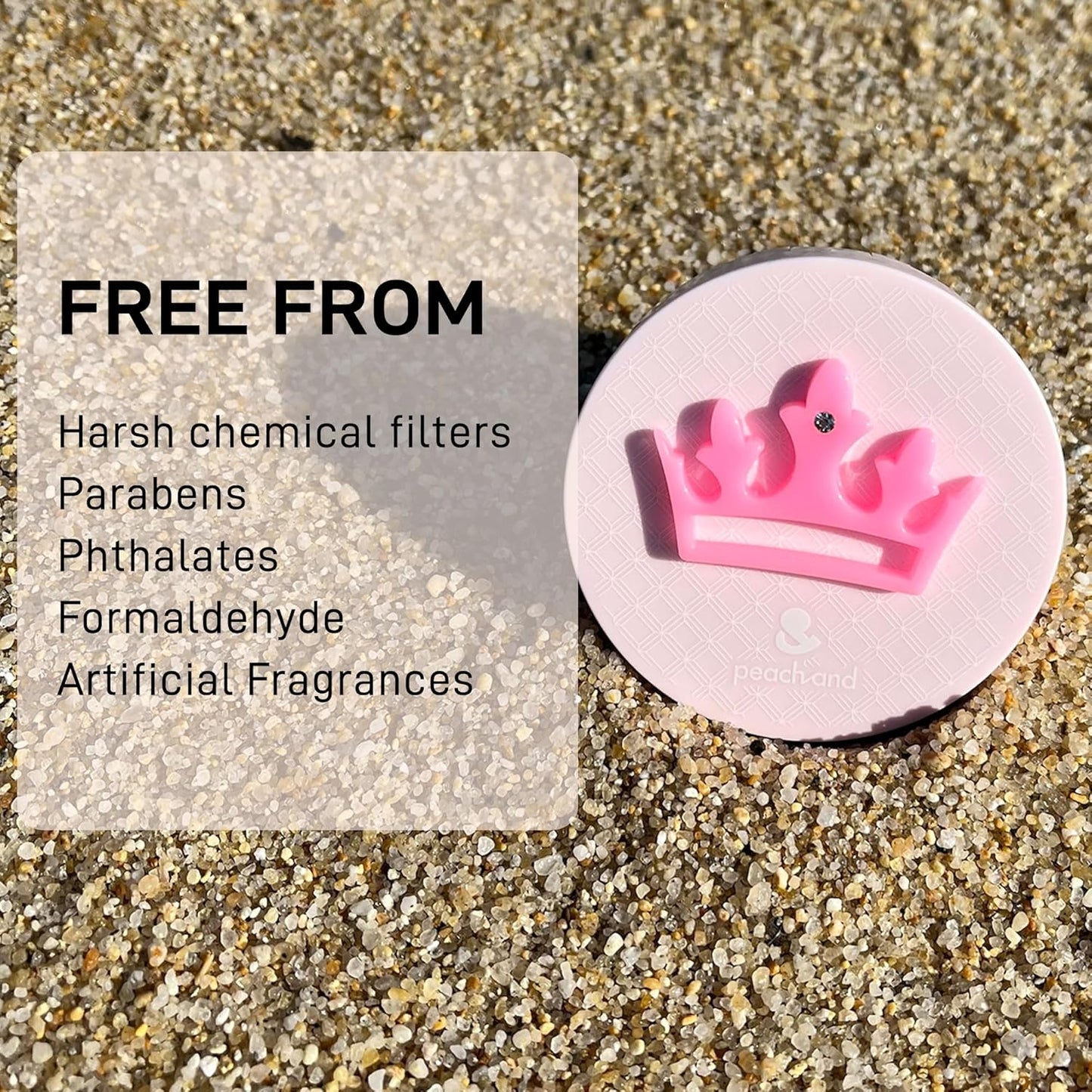 Peachand Baby Kids Mineral Sun Cushion SPF50+ PA++++ (Angel's Wings)