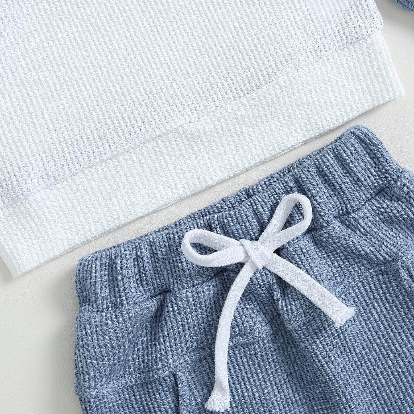 Kupretty Toddler Baby Boy Fall Winter Clothes Color Block Long Sleeve Sweatshirt Pullover Tops + Joggers Pants Outfit Set