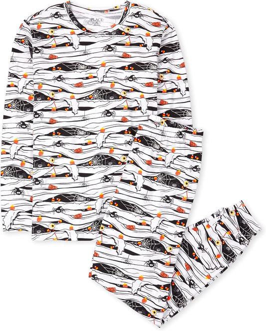 The Children’s Place Family Matching, Christmas and Holiday Pajama Sets, Cotton