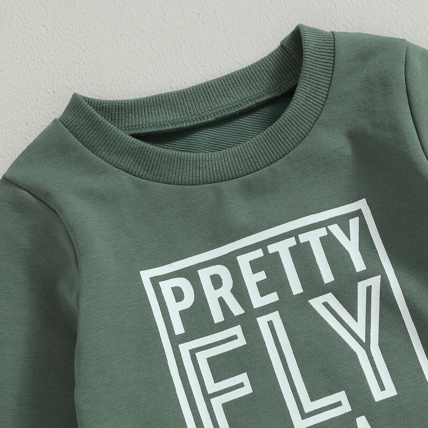 Baby Boy Clothes Fall 6 12 18 24 Months Football Long Sleeve Pullover Tops & Pant Sets Toddler Winter Outfits