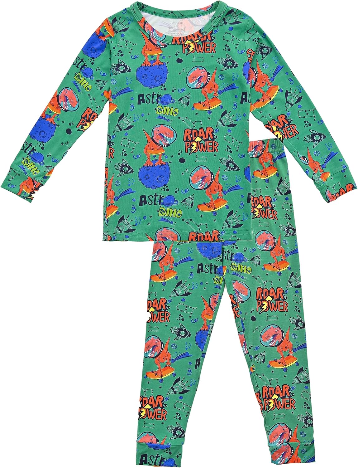 BABY 2T-10Y Toddler Kids Girls Boys Soft Comfy Viscose 2pcs Set Long Sleeve Plain Shirts and Pants Sets