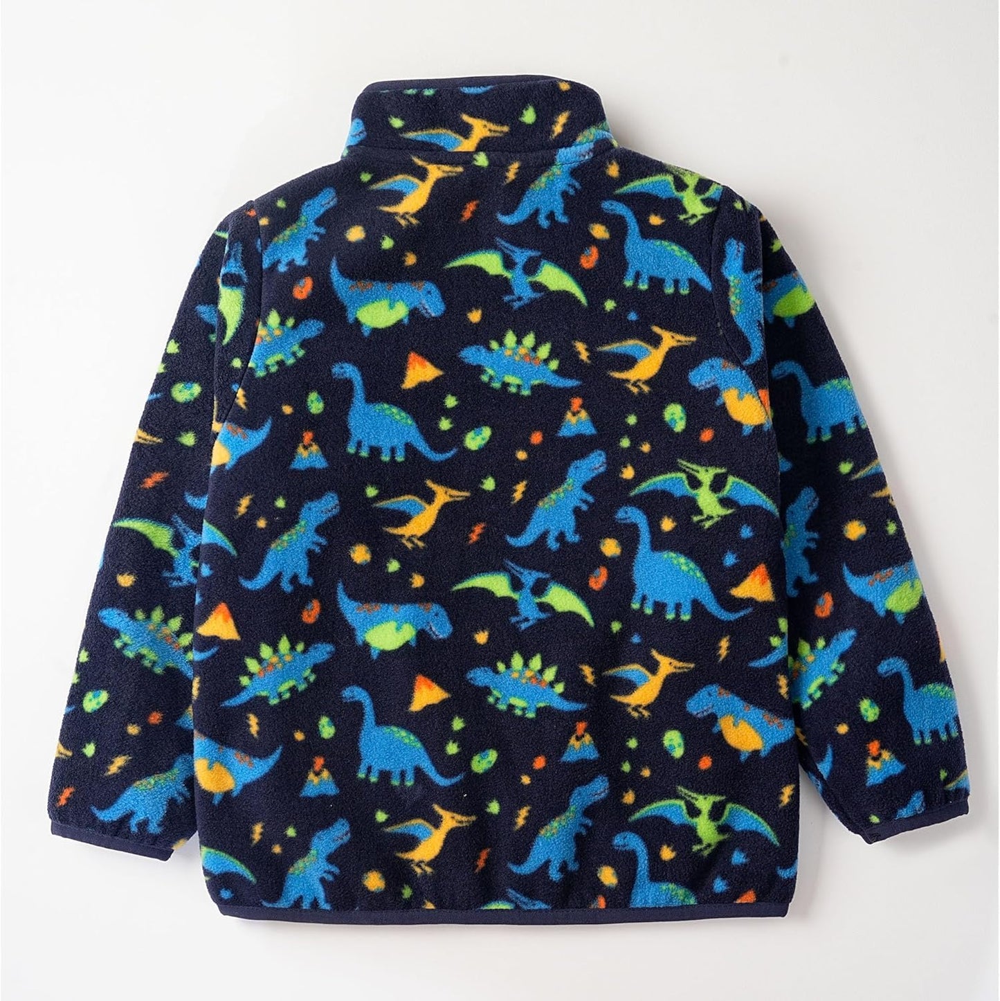 Toddler Fleece Jacket Kids Lightweight Outerwear Boys Girls Long Sleeve Fall Spring Coat 2-12 Years