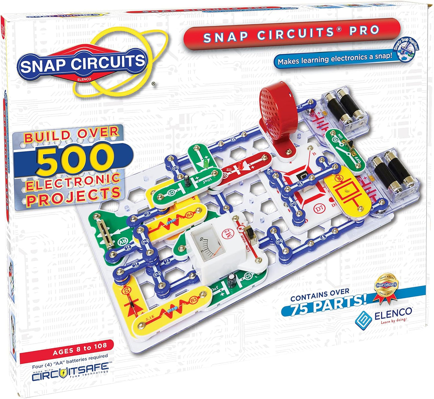 Snap Circuits Elenco Snap Circuits Pro 500 in 1 Electronics Exploration Kit