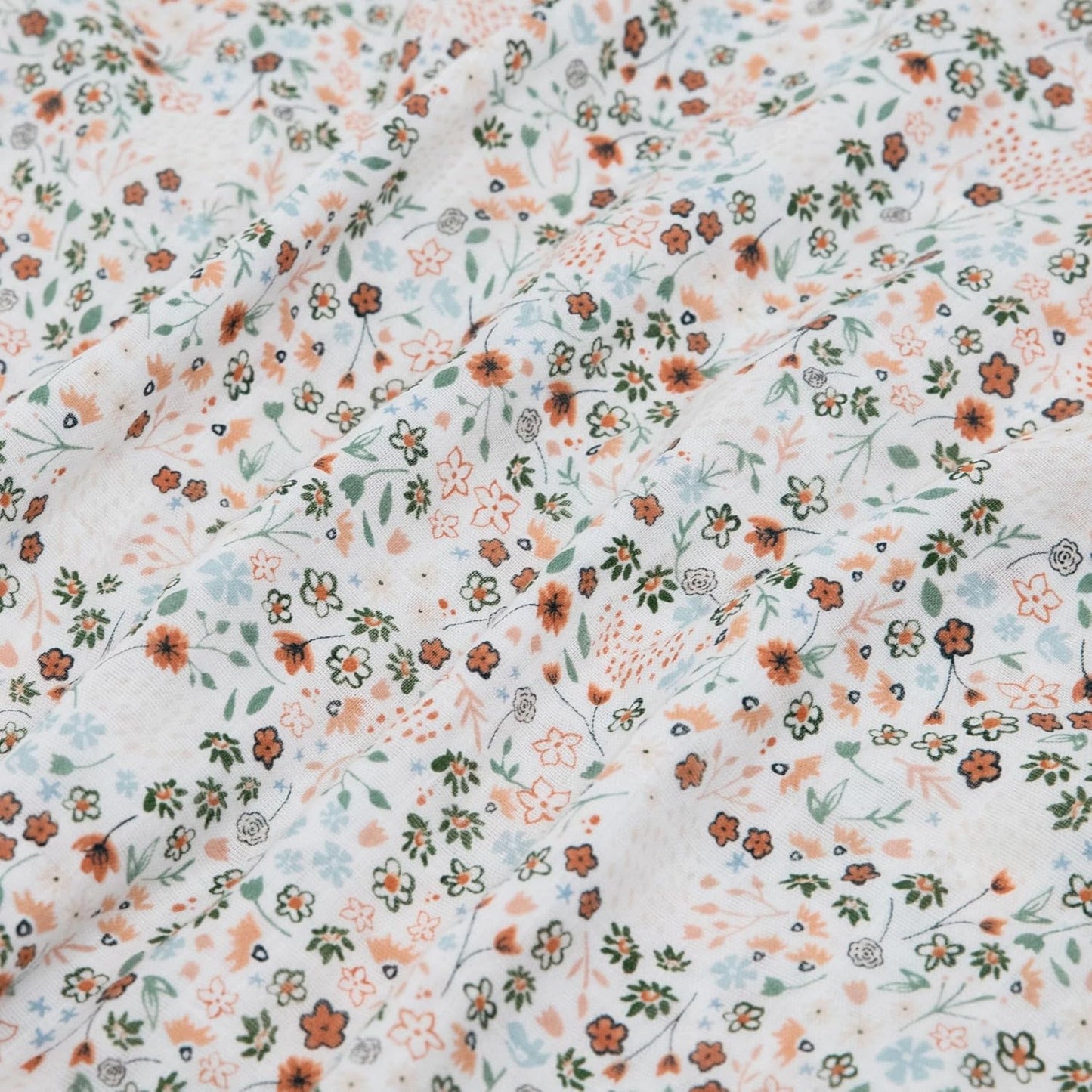 Little Unicorn Standard Pillowcase 2 Pack | Super Soft & Breathable Muslin Fabric | Snug Envelope Closure (Petal Press 2)