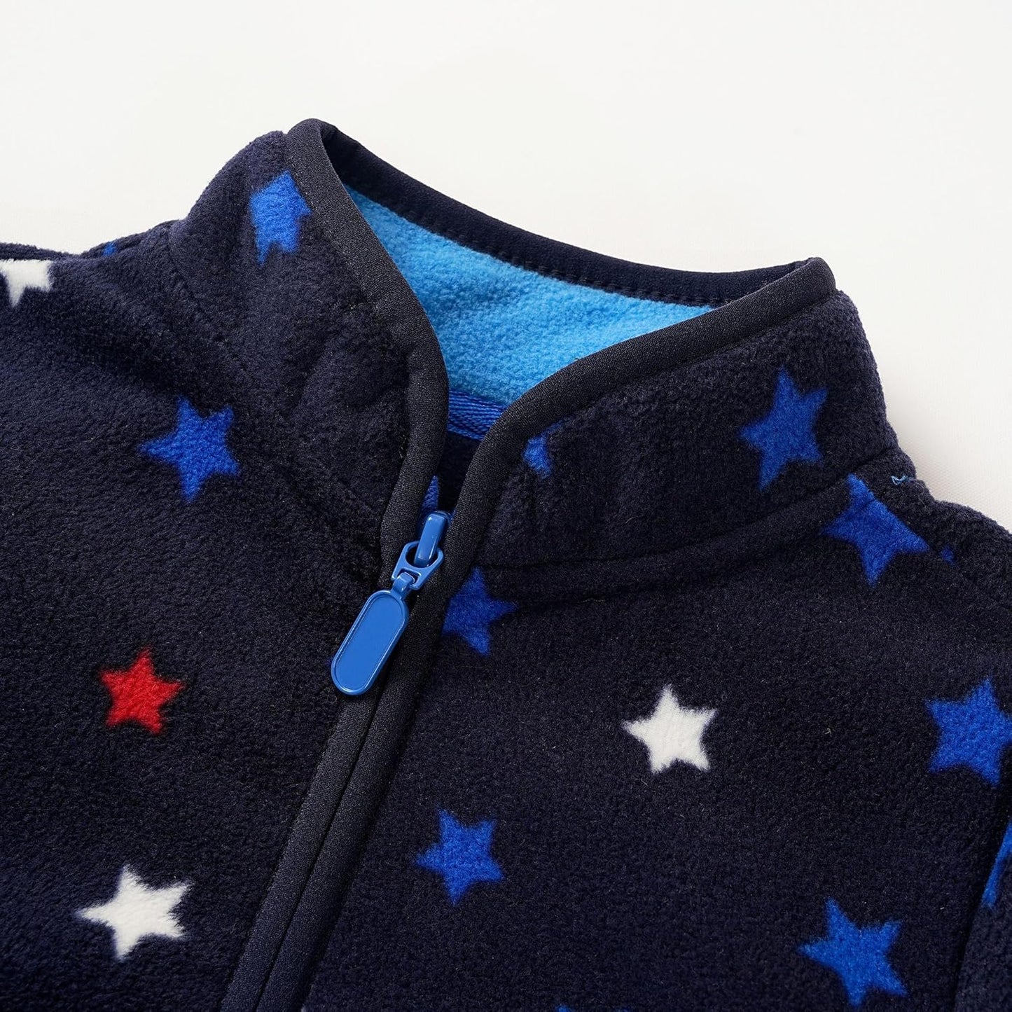 Toddler Fleece Jacket Kids Lightweight Outerwear Boys Girls Long Sleeve Fall Spring Coat 2-12 Years